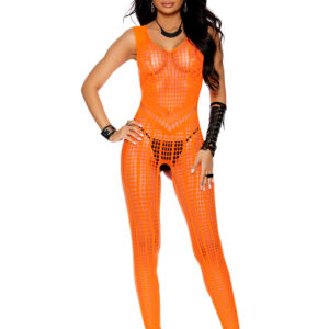 Footless Bodystocking with Open Crotch