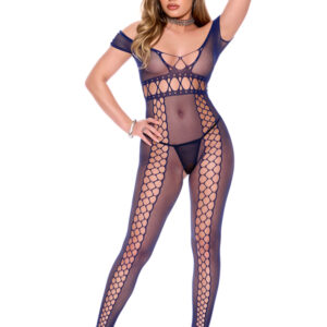 Open Crotch Footless Bodystocking