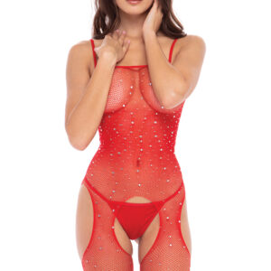 Sparkle Crotchless Bodystocking