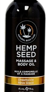 Hemp Seed Massage and Body Oil - Dreamsicle 2 Fl. Oz./ 60ml