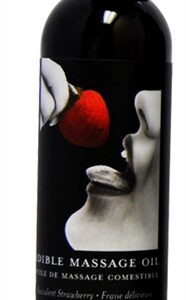 Edible Massage Oil - Strawberry - 2 Fl. Oz.