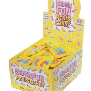 Super Fun Penis Candy - 100 Piece p.o.p Display - 3g Bags